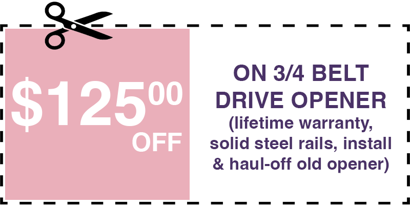 125 off garage door opener Oakdale